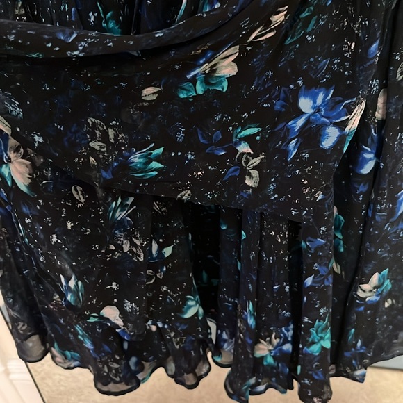 Anthropologie V-Neck Mini Dress - Picture 7 of 14